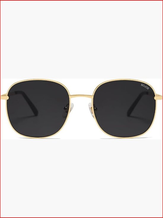 Classic Trendy Square Sunglasses with UV400 Protection and Polarized Lenses main image 5